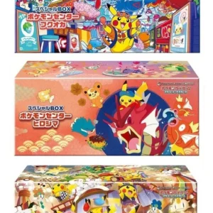 Pokémon Center Tohoku, Hiroshima, Fukuoka komplet Special Box Set