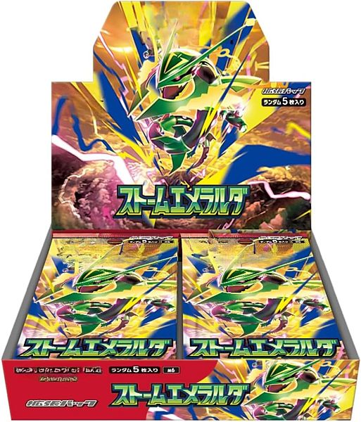 pokemon Storm Emeralda M6 Booster Box